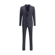 Virgin wool-silk blend Suit