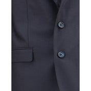 Virgin wool-silk blend Suit