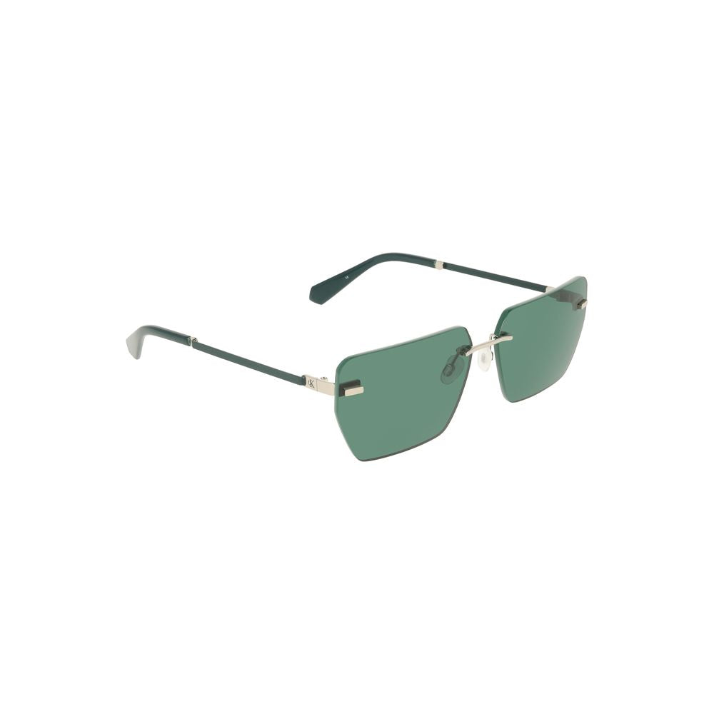 Calvin Klein Green Metal Sunglasses