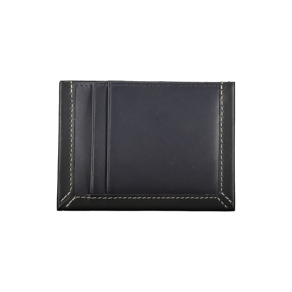 Tommy Hilfiger Blue Leather Card Holder