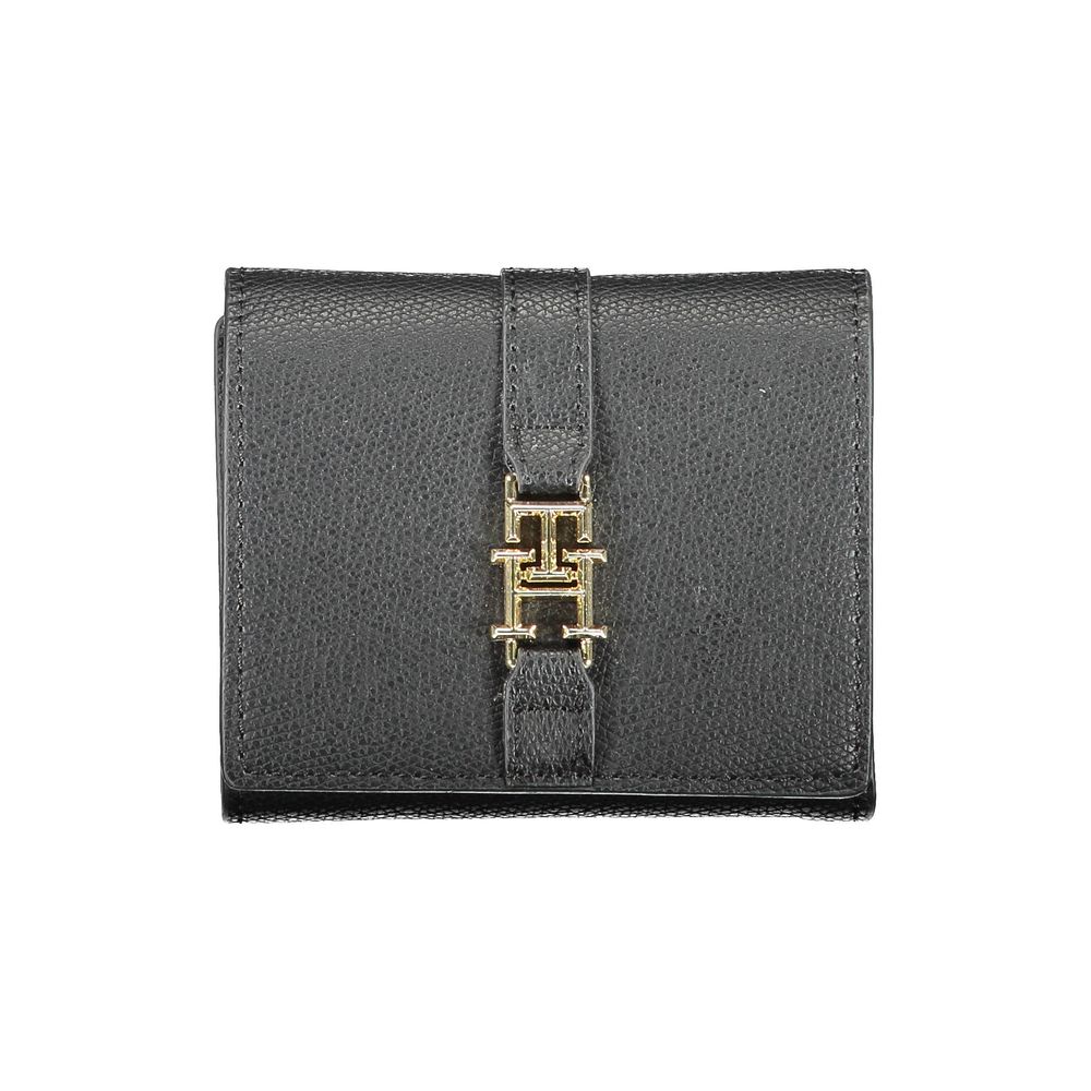 Tommy Hilfiger Nero Polyurethane Wallets