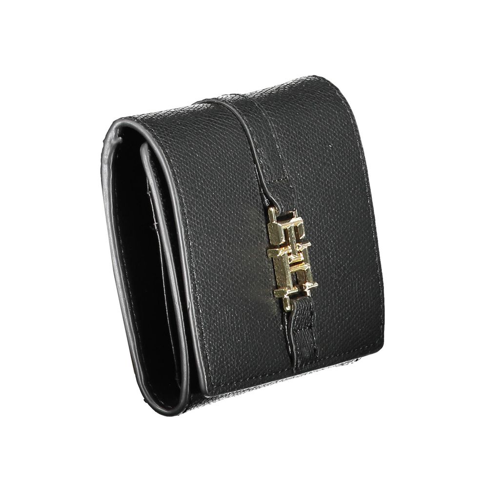 Tommy Hilfiger Nero Polyurethane Wallets