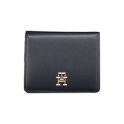 Tommy Hilfiger Blue Polyurethane Bi-fold Wallet