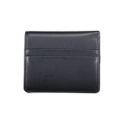 Tommy Hilfiger Blue Polyurethane Bi-fold Wallet