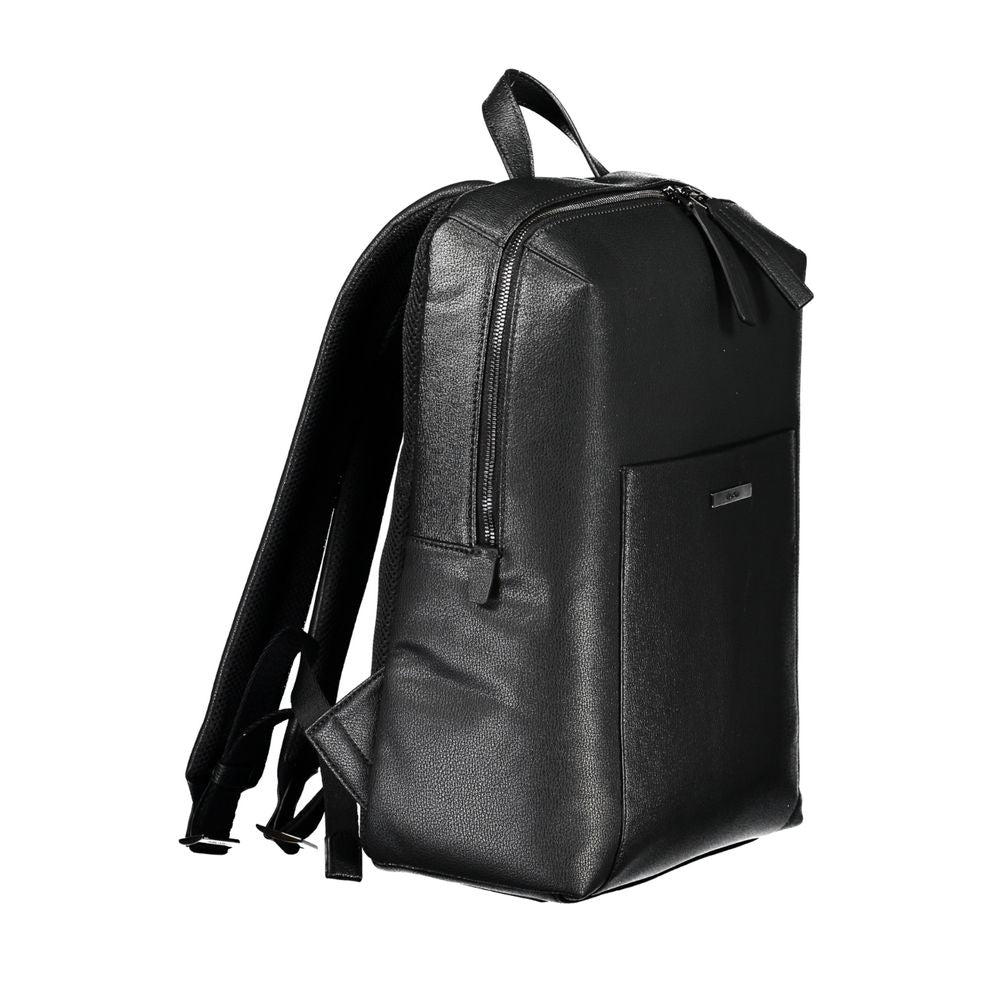 Calvin Klein Black Recycled Polyester Backpack