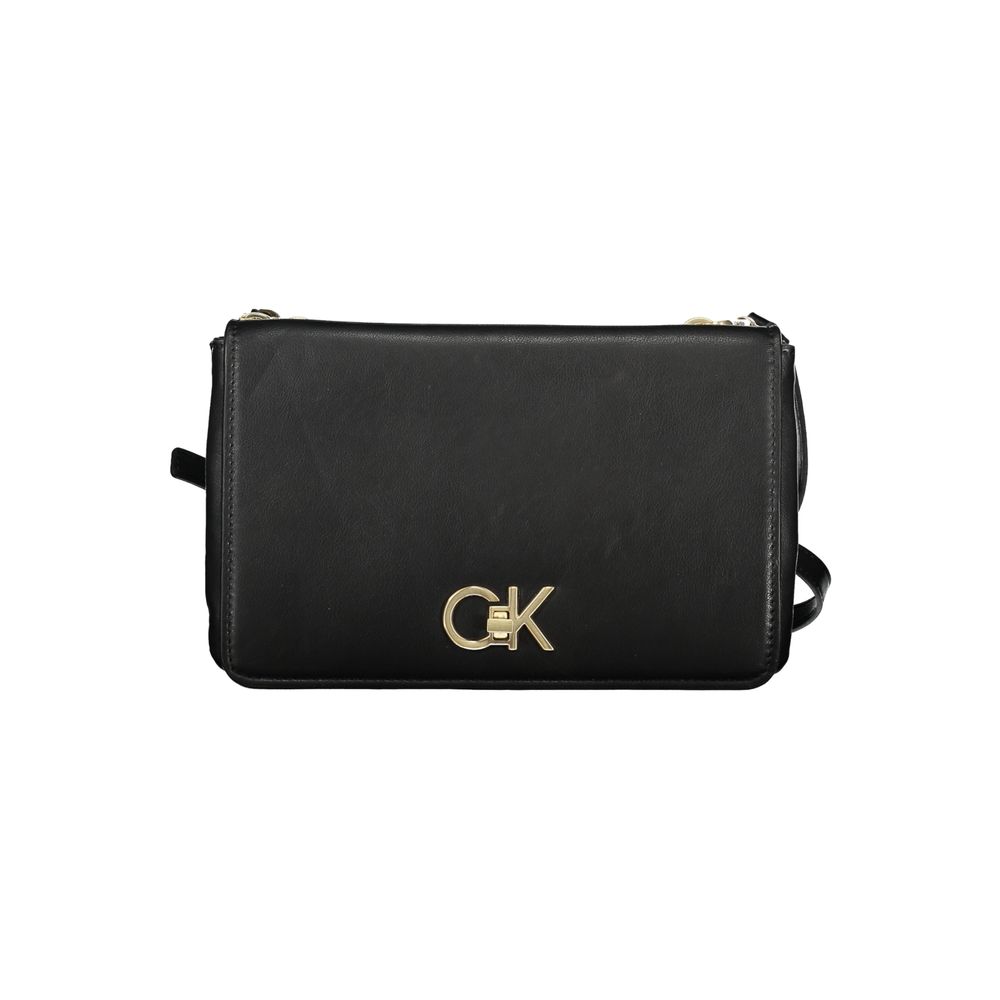 Calvin Klein Nero Polyester Shoulder Bag