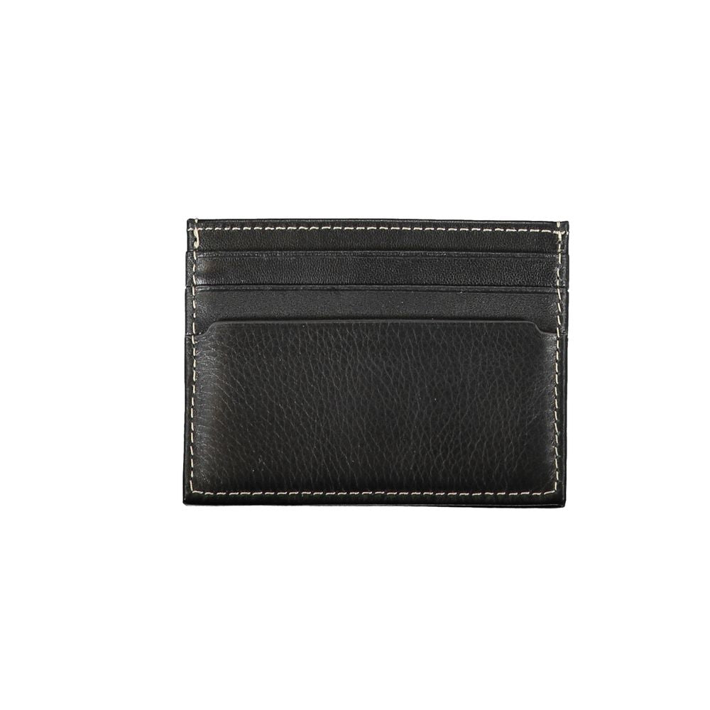 Tommy Hilfiger Blue Leather Card Holder