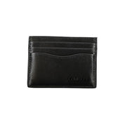 Calvin Klein Nero Leather Card Holder