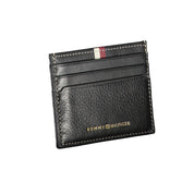 Tommy Hilfiger Blue Leather Card Holder