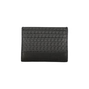 Calvin Klein Black Polyurethane Card Holder