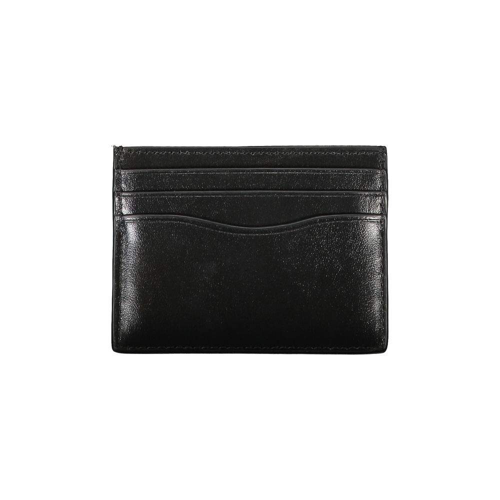 Calvin Klein Nero Leather Card Holder