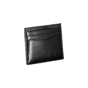 Calvin Klein Nero Leather Card Holder