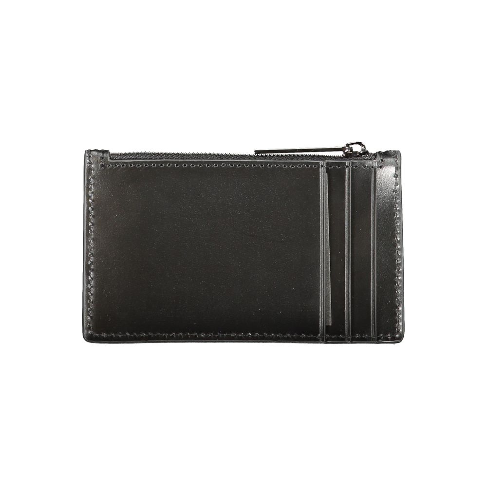 Calvin Klein Nero Leather Card Holder
