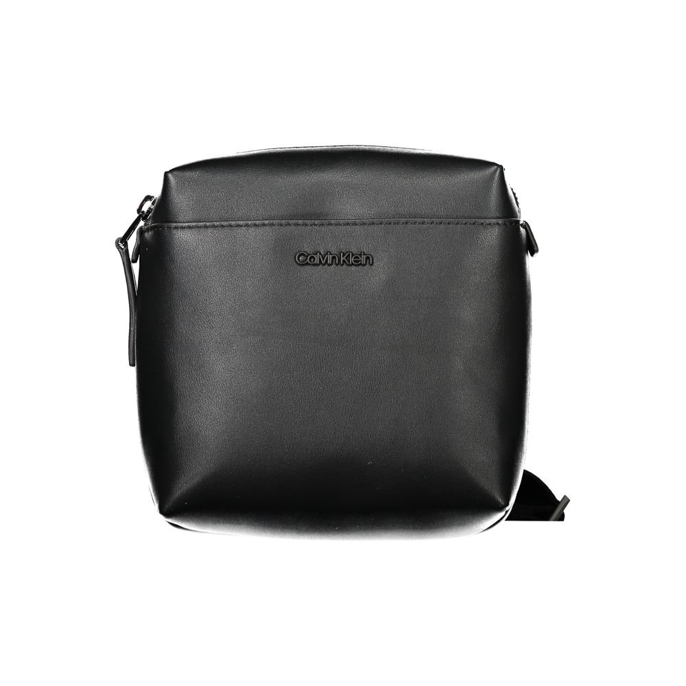 Calvin Klein Nero Polyurethane Shoulder Bag