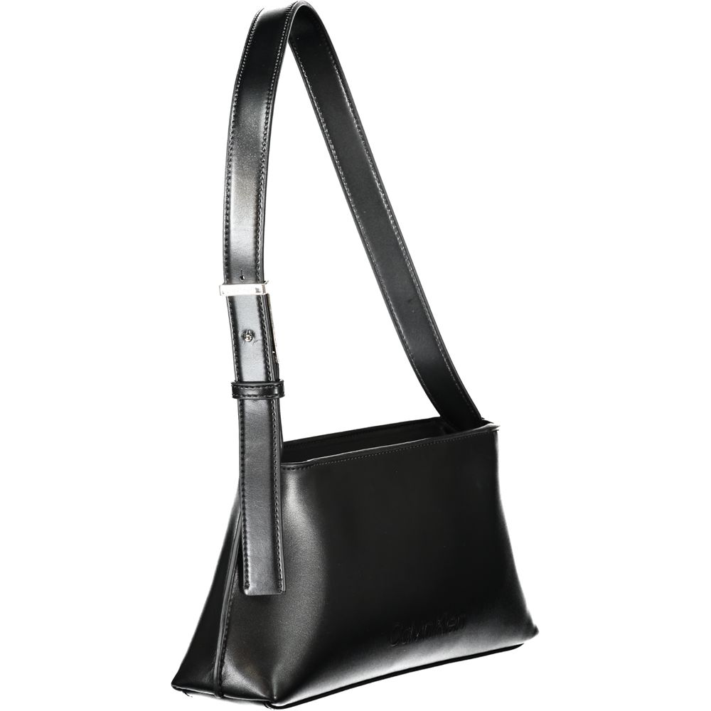 Calvin Klein Black Polyester Shoulder Bag