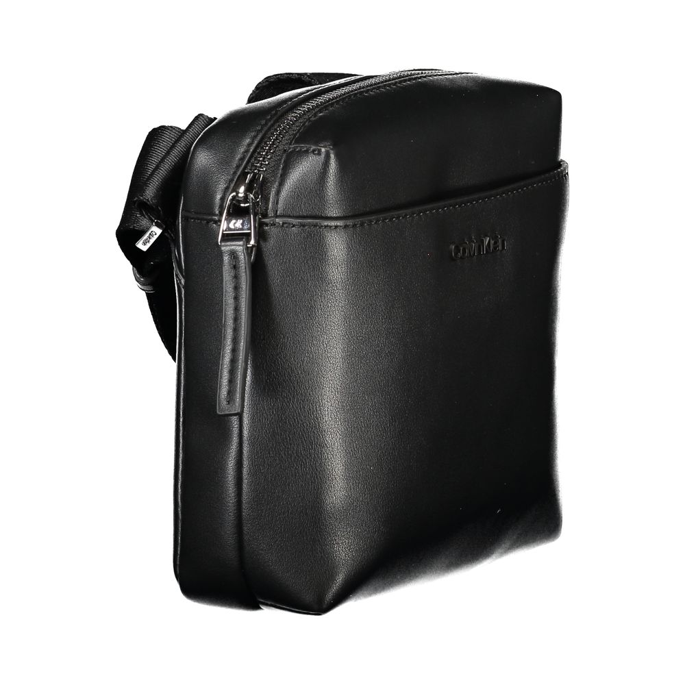 Calvin Klein Nero Polyurethane Shoulder Bag
