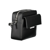 Calvin Klein Black Polyurethane Shoulder Bag