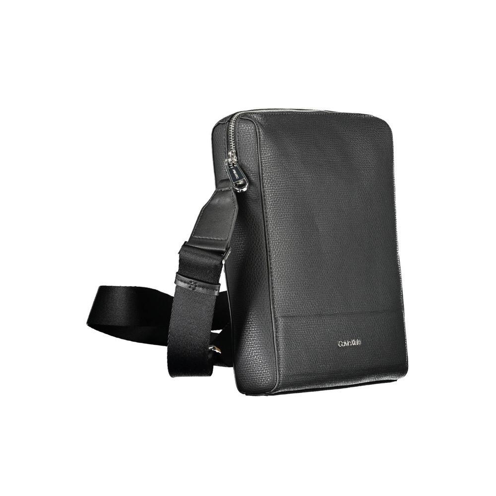 Calvin Klein Nero Polyurethane Shoulder Bag