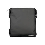 Calvin Klein Black Recycled Polyester Blend Shoulder Bag