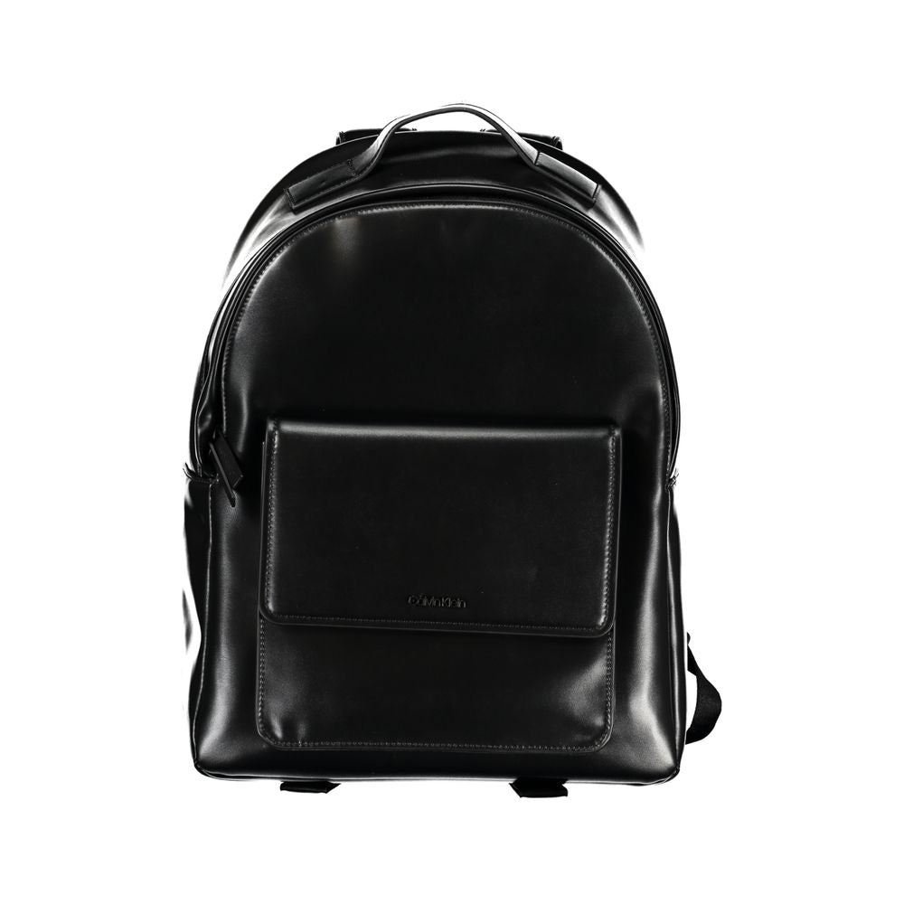 Calvin Klein Black Recycled Polyester Urban Backpack