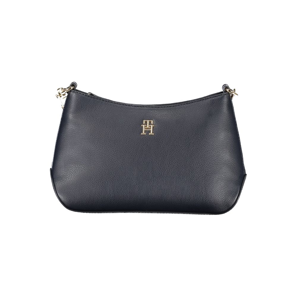 Tommy Hilfiger Blue Polyester Shoulder Bag