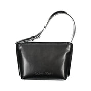 Calvin Klein Black Polyester Blend Shoulder Bag