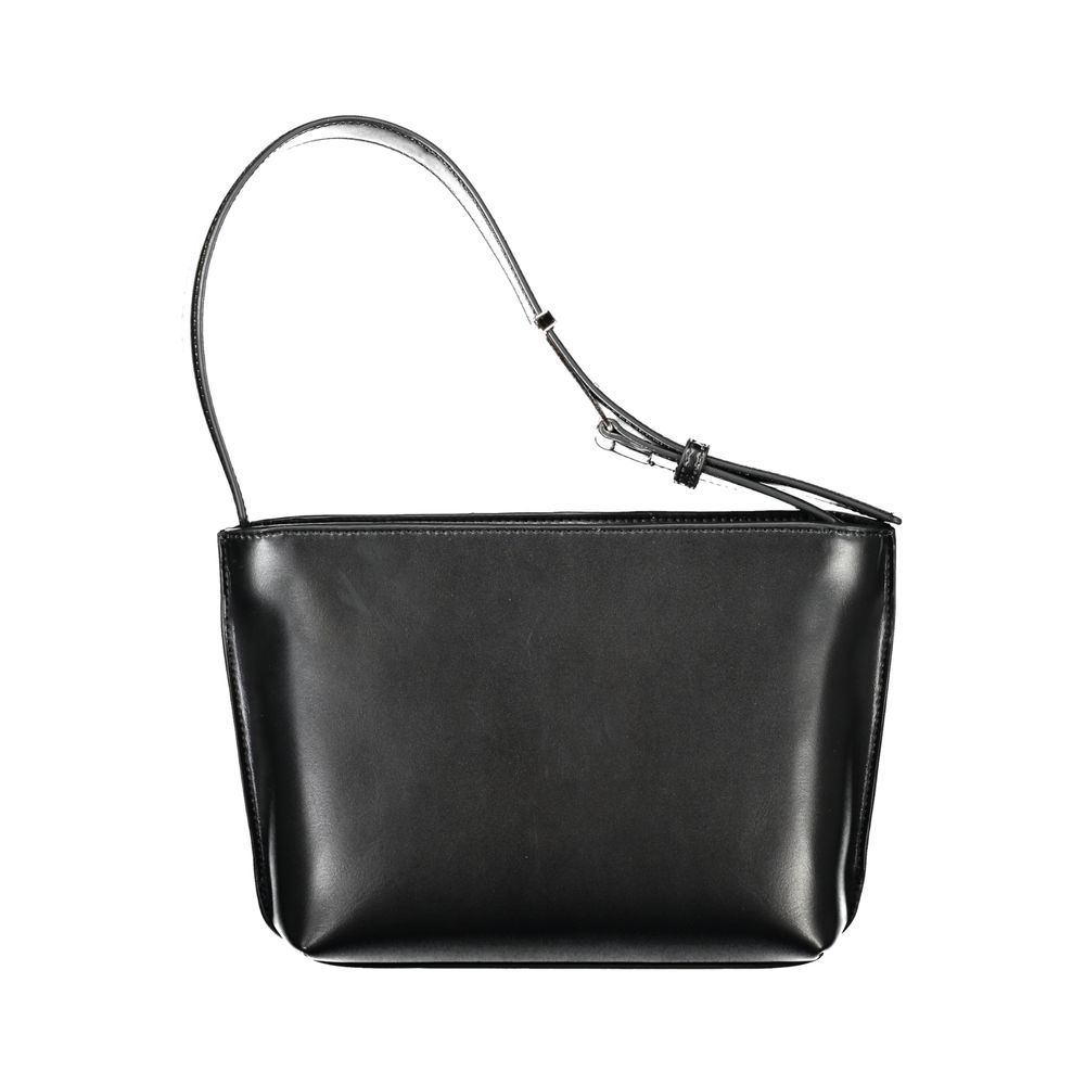 Calvin Klein Black Polyester Blend Shoulder Bag