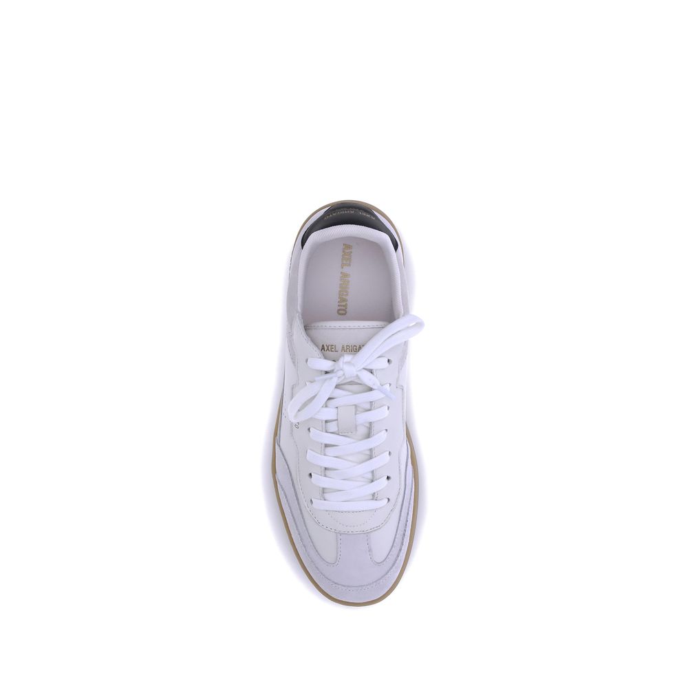 Axel Arigato White Calf Leather Low Top Sneakers