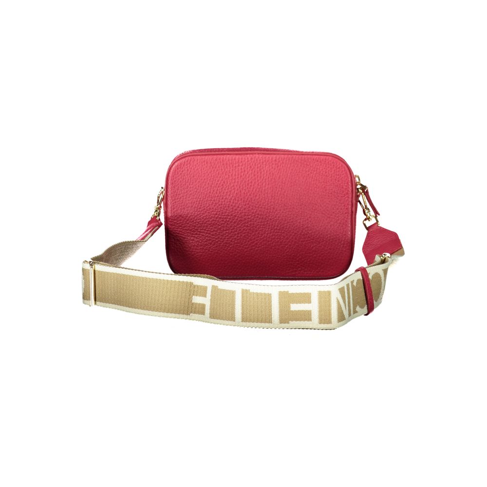 Coccinelle Rosso Leather Handbag