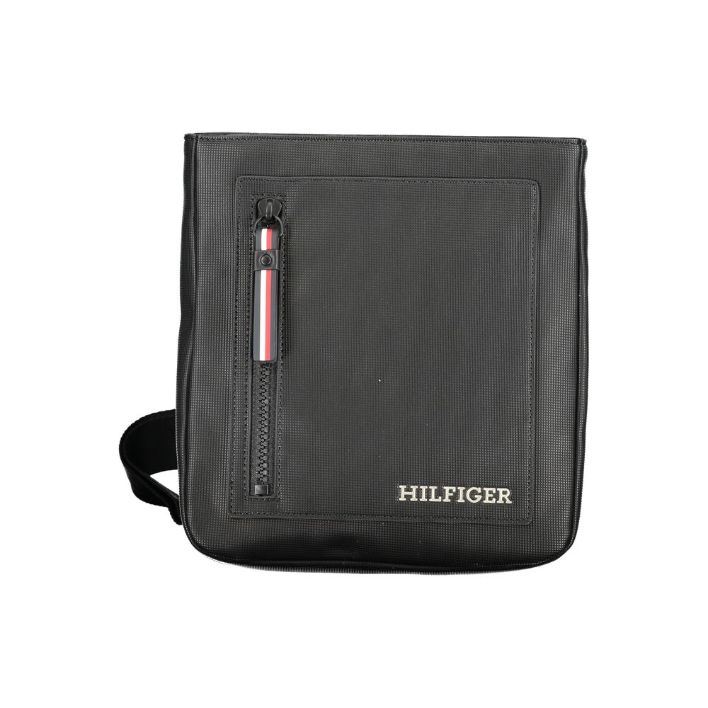 Tommy Hilfiger Blue Polyurethane Shoulder Bag
