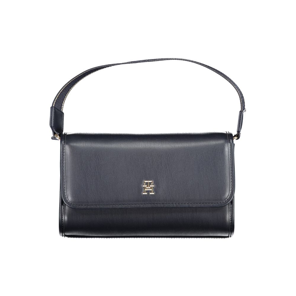 Tommy Hilfiger Blu Poliuretano Shoulder Bag