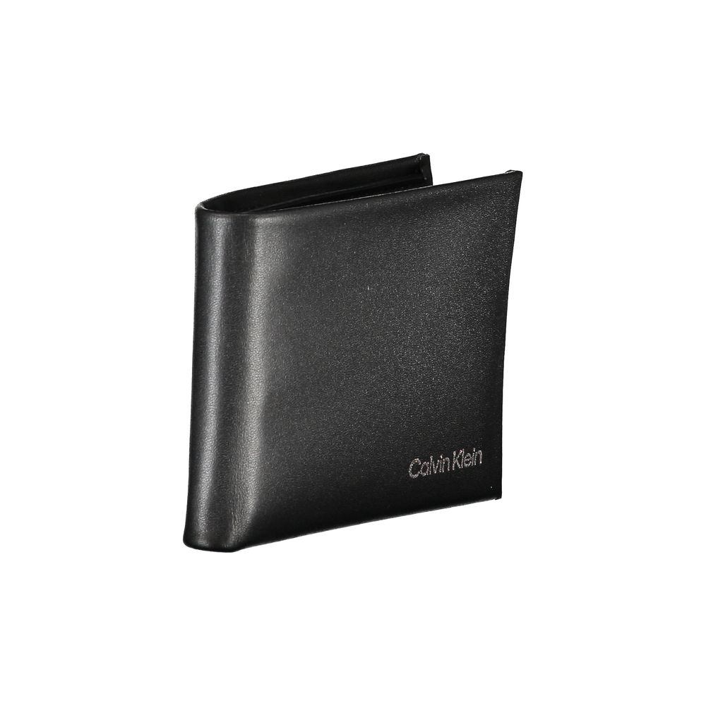 Calvin Klein Nero Polyurethane Wallets