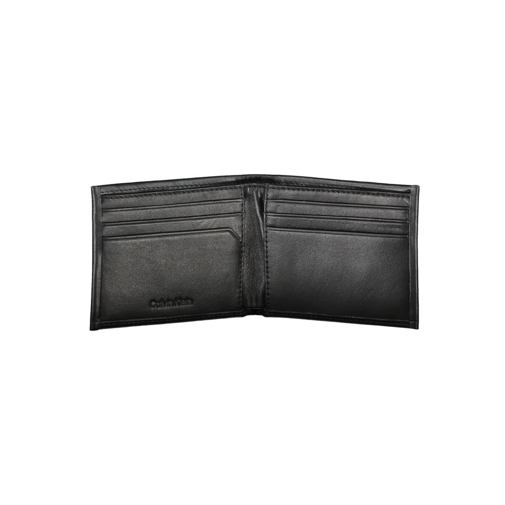 Calvin Klein Nero Polyurethane Wallets