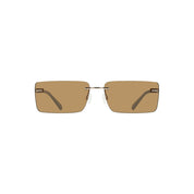 Calvin Klein Beige Metal Sunglasses