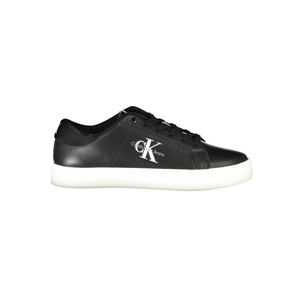 Calvin Klein White Polyurethane Sneakers