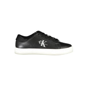 Calvin Klein White Polyurethane Sneakers