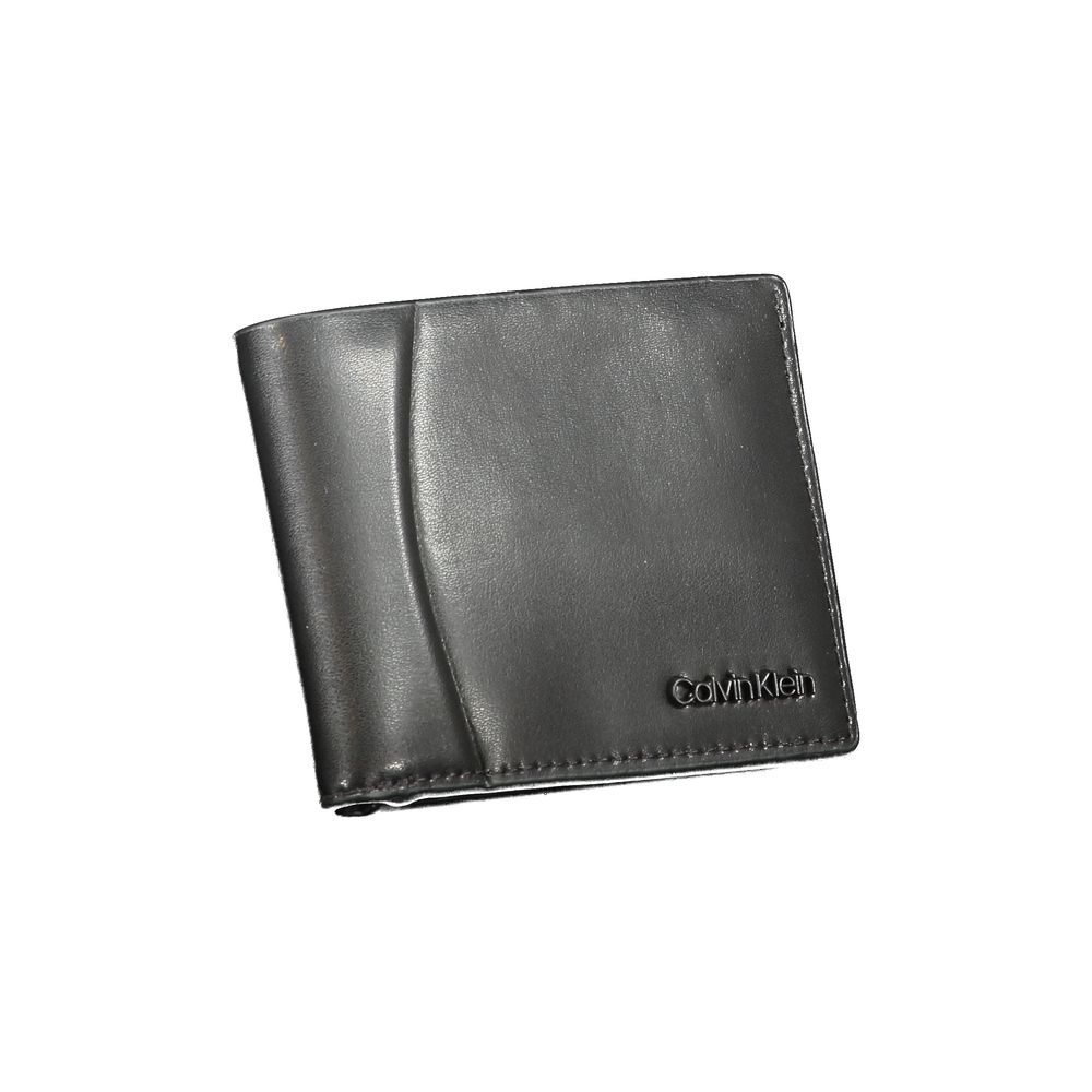Calvin Klein Nero Leather Wallet