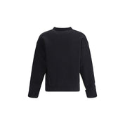 Black Wool Sweatshirt