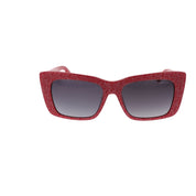 Guess Red Acetate Cat Eye Sunglasses