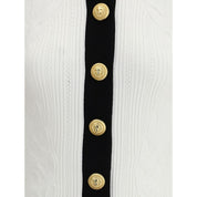 Contrast trim Cardigan