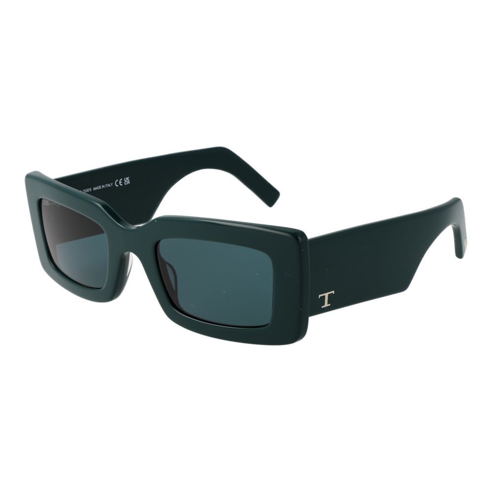 Tod's Green Acetate Sunglasses