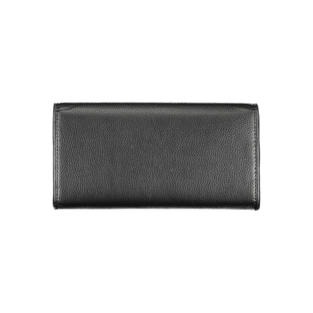 Tommy Hilfiger Black Polyurethane Wallet