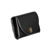 Tommy Hilfiger Black Polyurethane Wallet