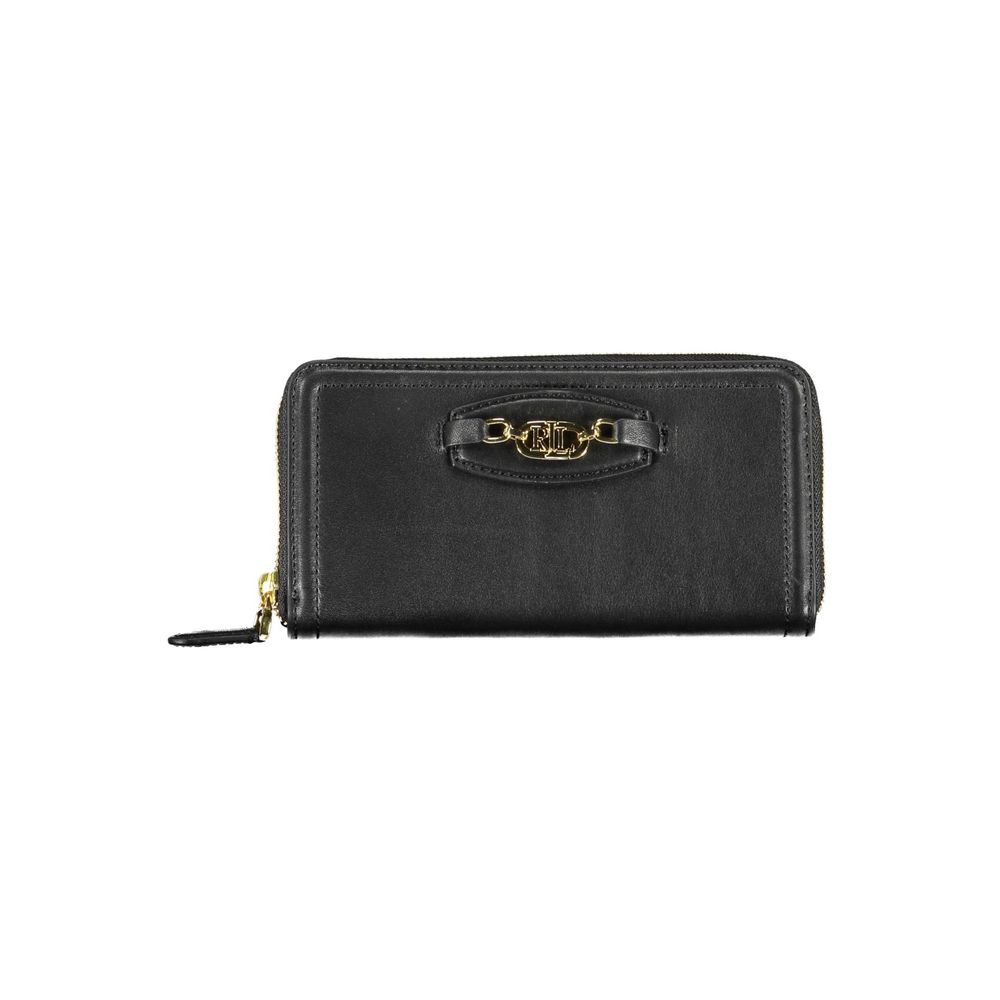 Ralph Lauren Black Polyurethane Women's Wallet