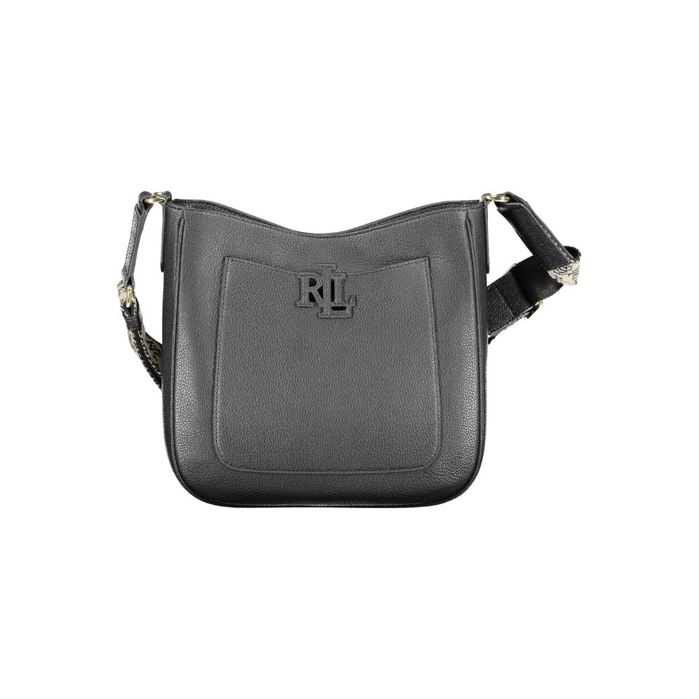 Ralph Lauren Nero Leather Shoulder Bag