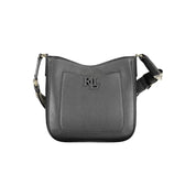 Ralph Lauren Nero Leather Shoulder Bag