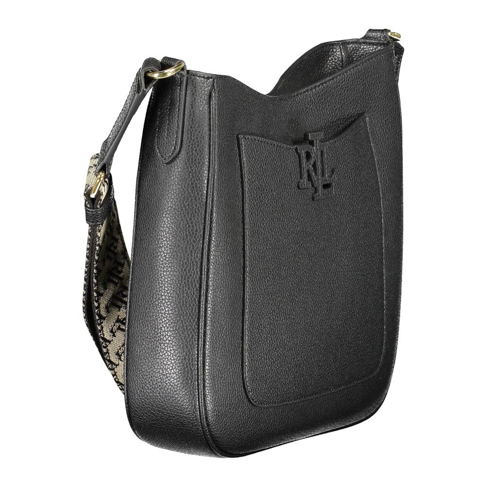 Ralph Lauren Nero Leather Shoulder Bag