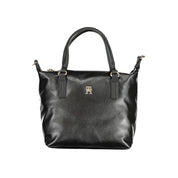Tommy Hilfiger Black Polyester Handbags