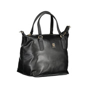 Tommy Hilfiger Black Polyester Handbags