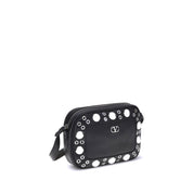 Black Calf Leather Bos Taurus Shoulder Bag